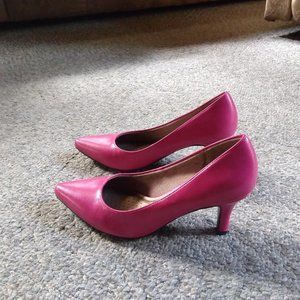 high heeled shoes